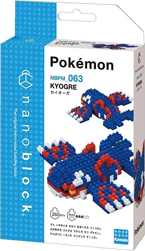 Nanoblock Pokemon Series, Kyogre NBPM_063