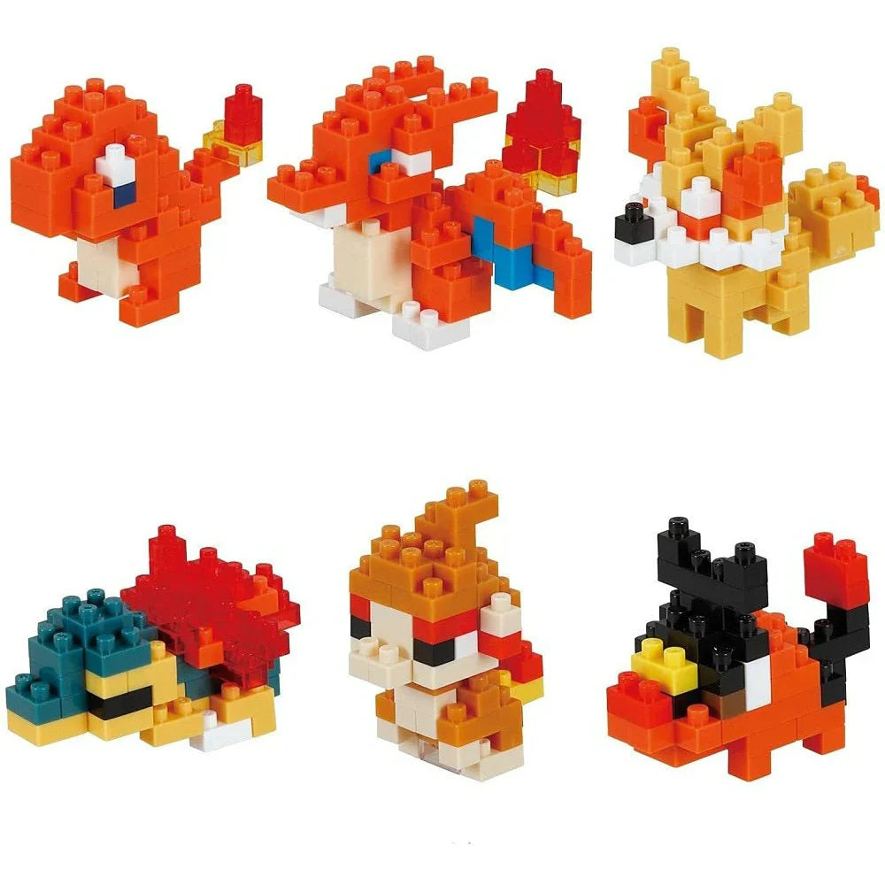 Pokemon Nanoblock Mini Nano Kit: Fire Series
