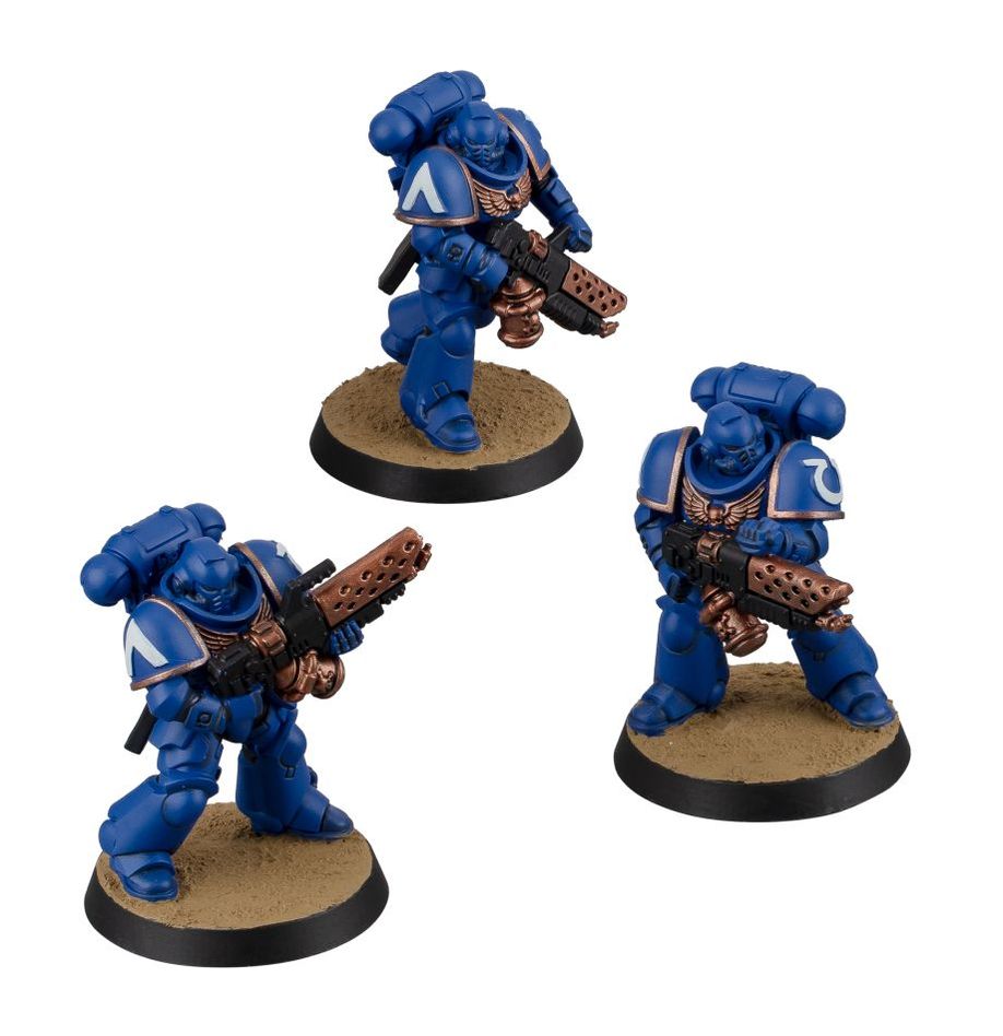 Space Marines: Infernus Marines + Paint