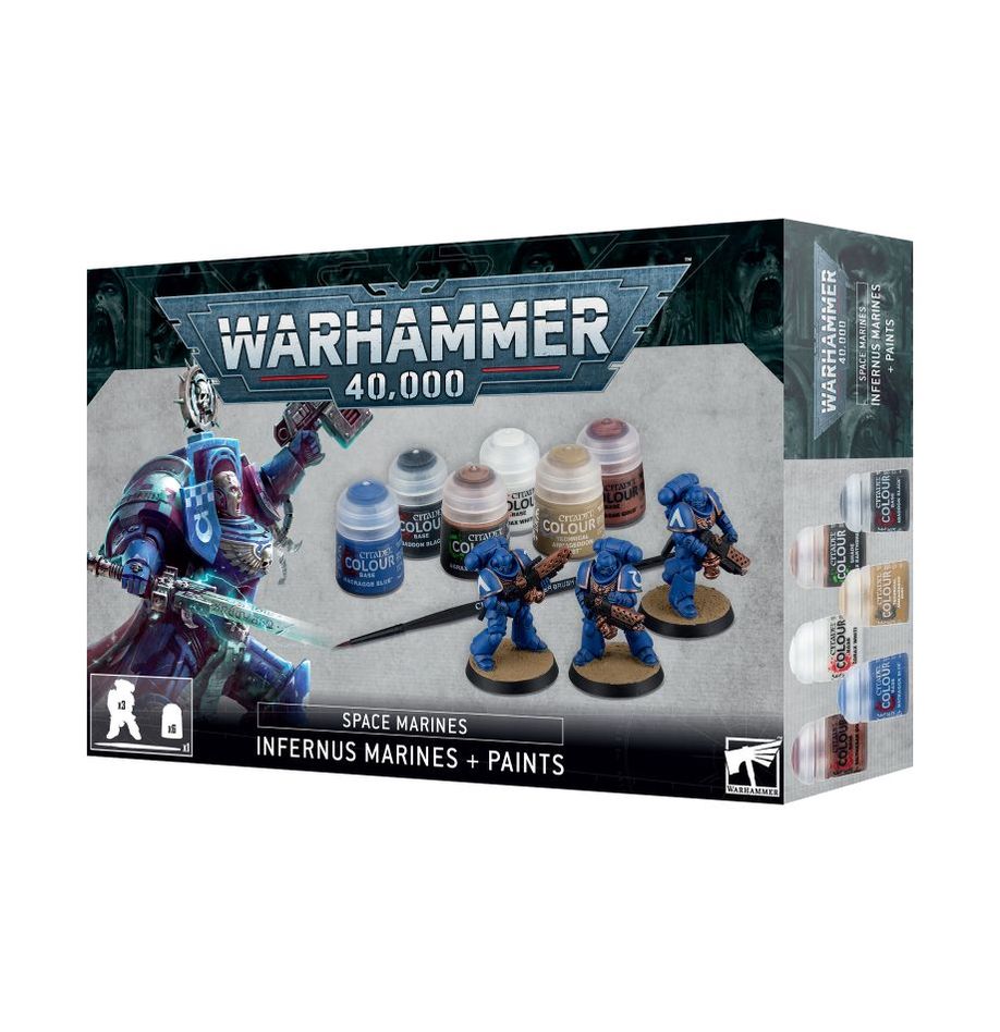 Space Marines: Infernus Marines + Paint
