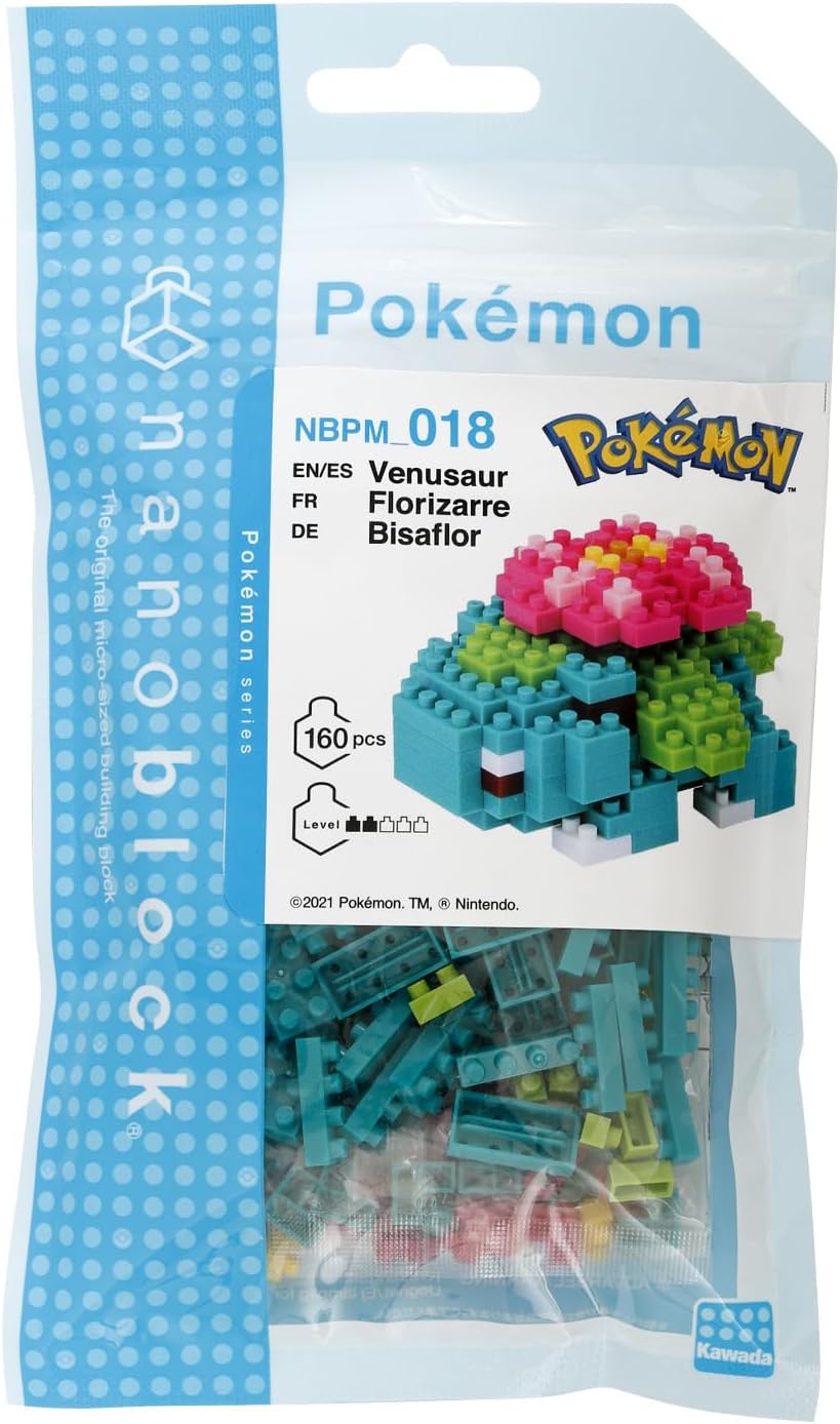 Nanoblock Pokemon Series, Venusaur NBPM_018