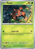 Paras 004/159  - Reverse Holofoil SV09 Journey Together - Common