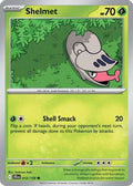 Shelmet 012/159  - Reverse Holofoil SV09 Journey Together - Common