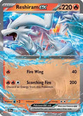 Reshiram ex 030/159  - Holofoil SV09 Journey Together - Double Rare