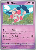 Mr. Mime 058/159  - Reverse Holofoil SV09 Journey Together - Common