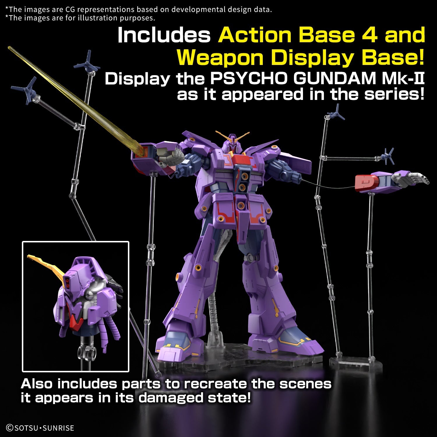 HGUC #261 1/144 Psycho Gundam Mk-II "Mobile Suit Zeta Gundam"