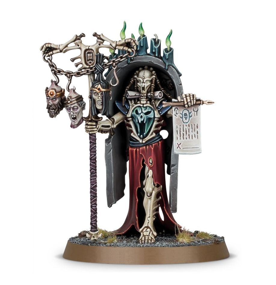 Ossiarch Bonereapers: Vokmortian, Master of the Bone-Tithe