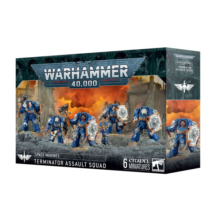 Space Marines - Terminator Assault Squad (Pre Order)