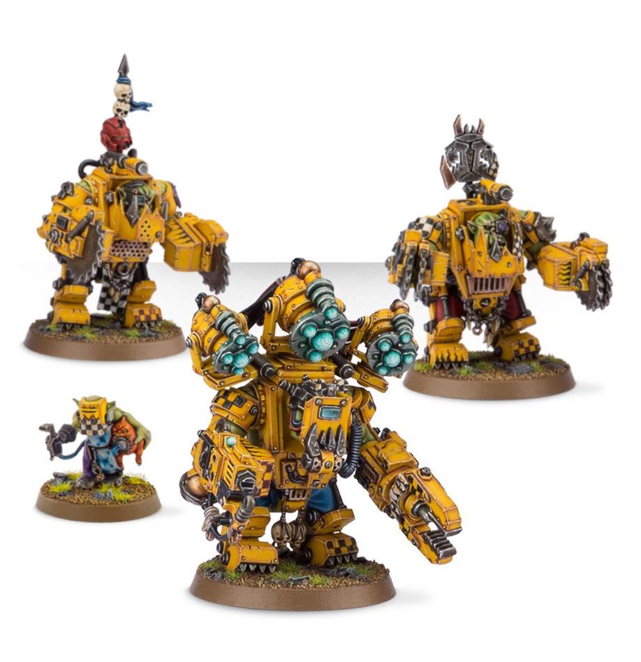 Ork - Meganobz (Big Mek in Mega Armour)