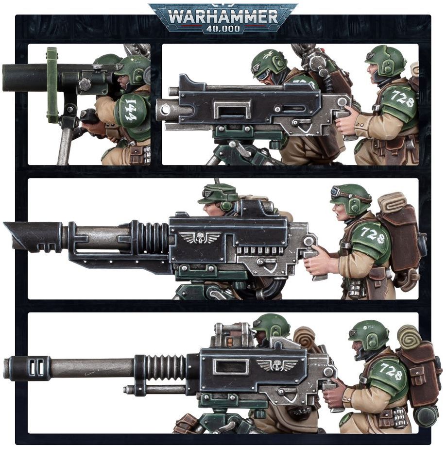 Astra Militarum - Heavy Weapons Squad
