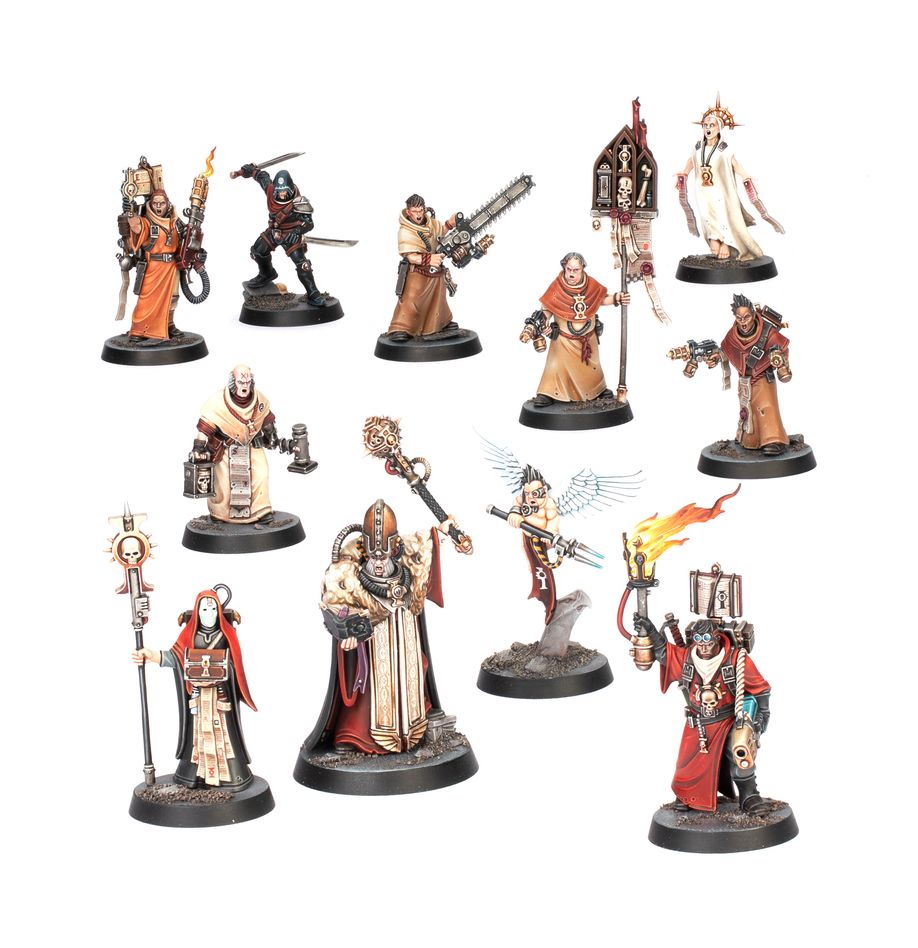ADEPTUS MINISTORUM ZEALOTS - Kill Team - Sanctifiers