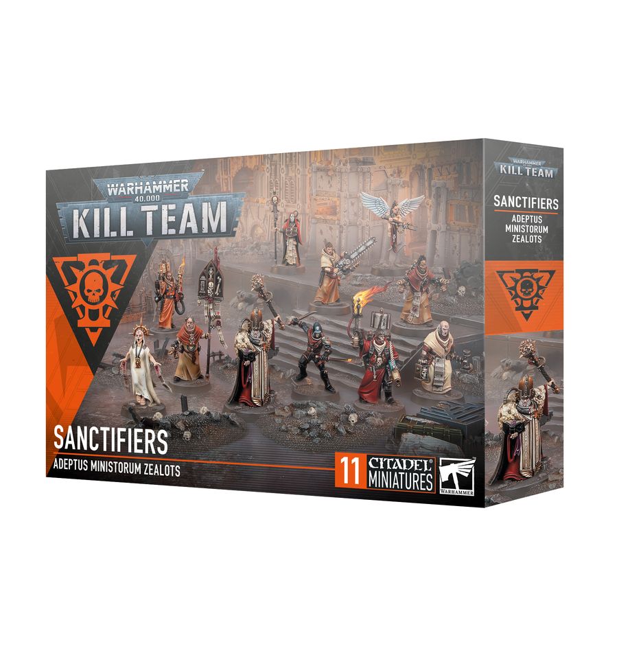 ADEPTUS MINISTORUM ZEALOTS - Kill Team - Sanctifiers