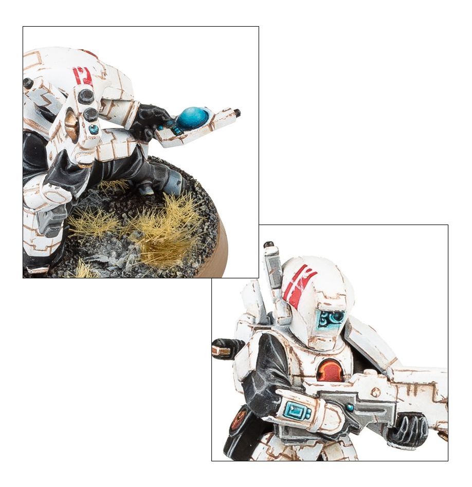 T'au Empire - Empire Fire Warriors Strike / Breacher Team