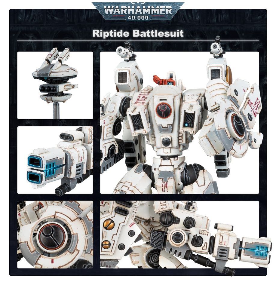 T'au - XV104 Riptide Battlesuit