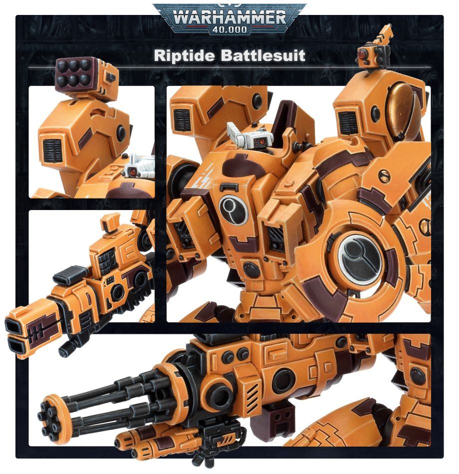 T'au - XV104 Riptide Battlesuit