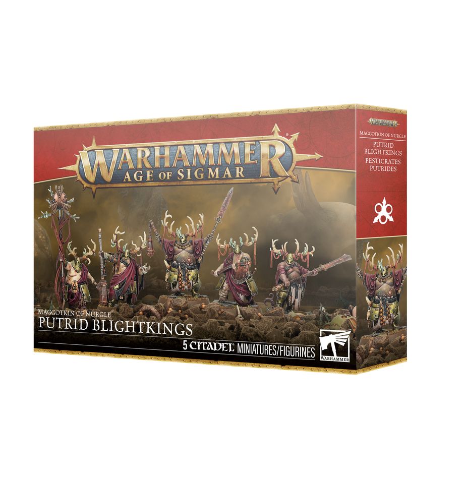 Maggotkin of Nurgle: Putrid Blightkings [Pre-Order]