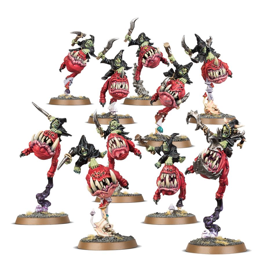 Gloomspite Gitz - Squig Hoppers