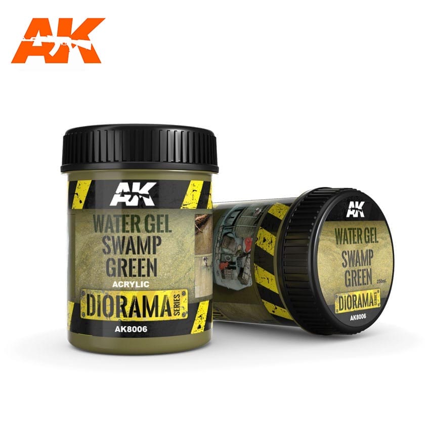 AK Interactive | Water Gel Swamp Green 250ml