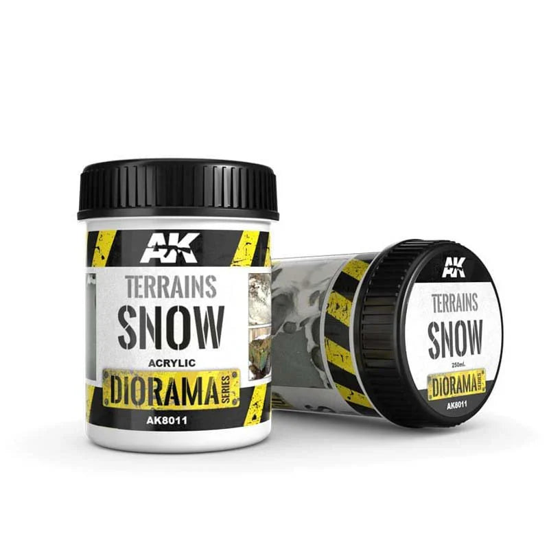 AK Interactive | Terrains: Snow - 250ml (Acrylic)