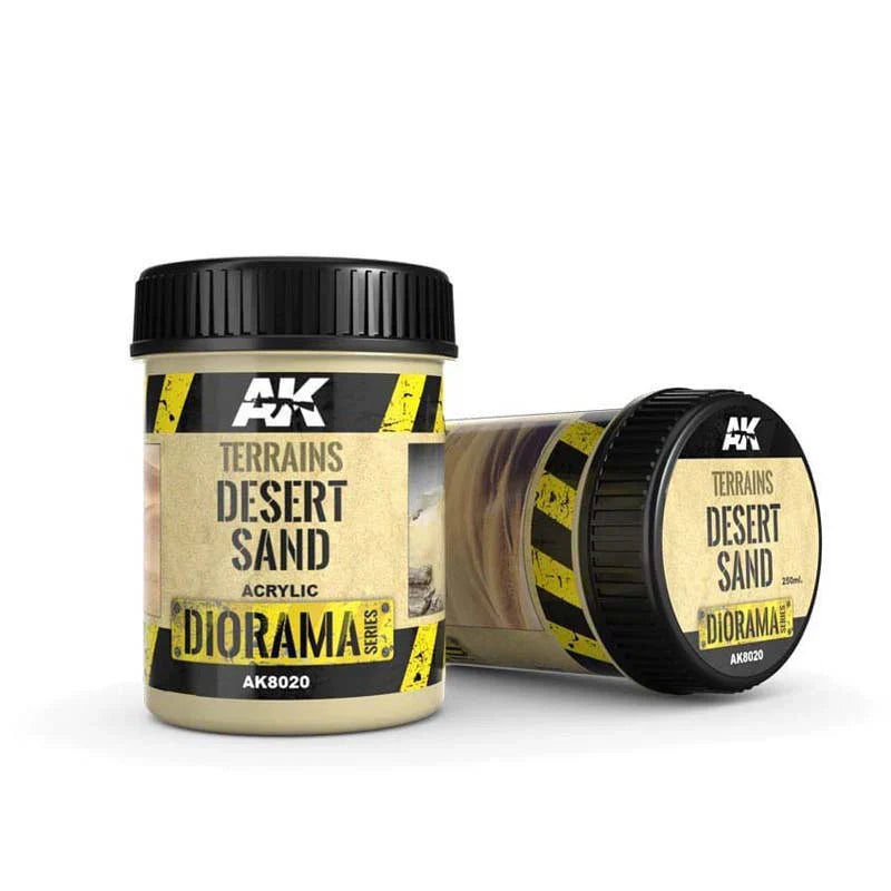 AK Interactive | Terrains: Desert Sand - 250ml (Acrylic)