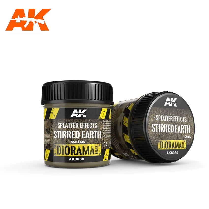AK Interactive | Splatter Effects Stirred Earth 100ml