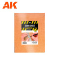 AK Interactive | Cork Sheets - Fine Grained - 200 X 300 X 1-2-3mm (3 Sheets)
