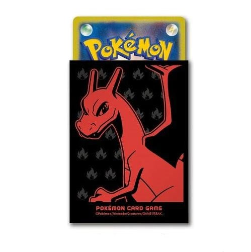 Pokemon Card Game | Japan-Exclusive Charizard Premium Sleeves (Pack of 64)