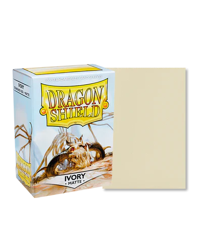 Dragon Shield Sleeves - Matte Ivory - 100ct