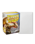 Dragon Shield - White - Classic Sleeves (100 Count - Standard)