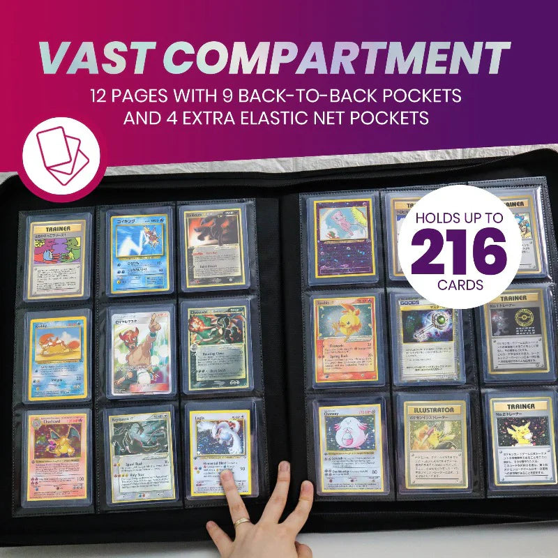 Evoretro Shield+ Toploader Binder | Black Edition
