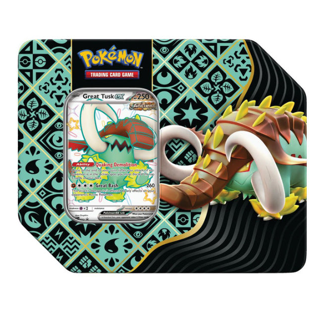 Pokemon TCG: Paldean Fates Tin Set of 3
