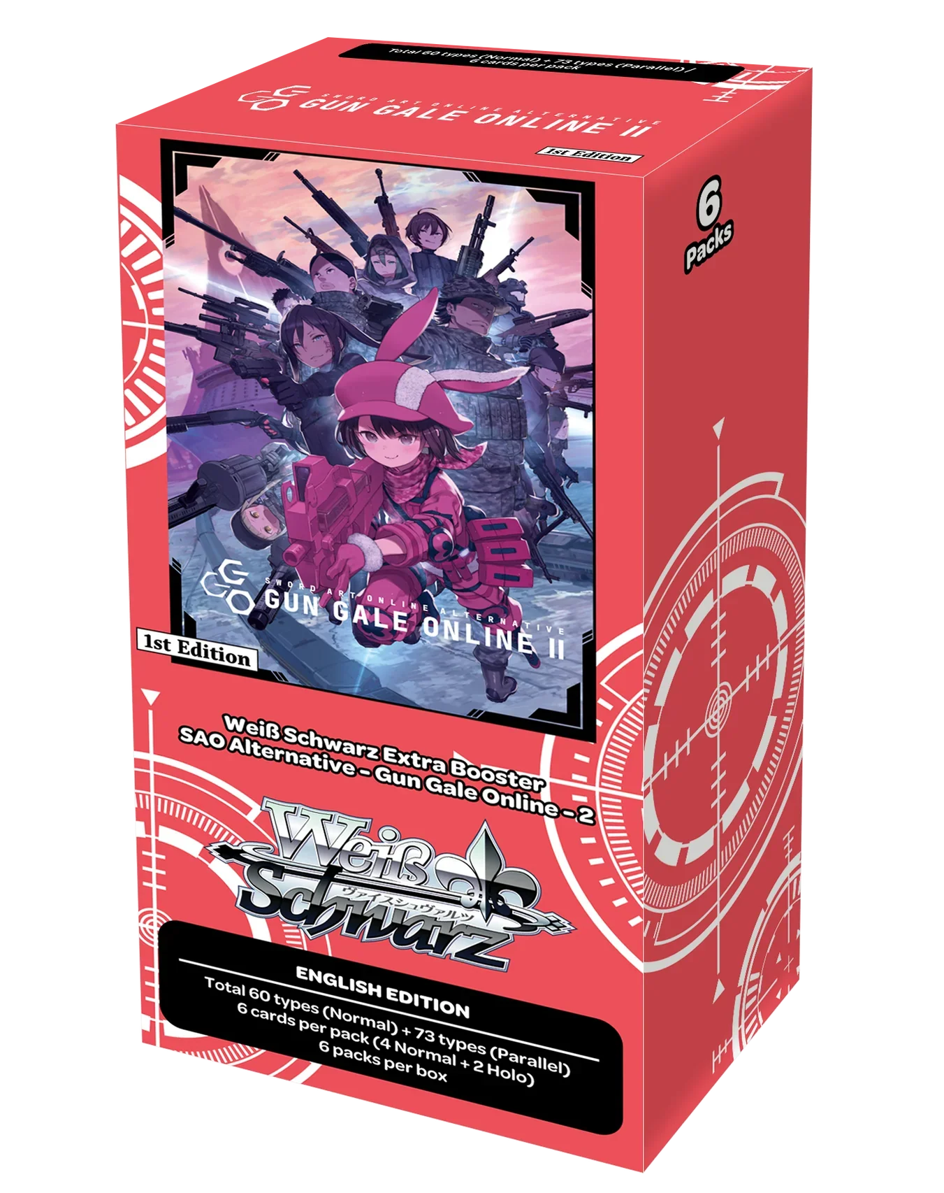 Weib Schwarz - SAO Alternative Gun Gale Online 2 Extra Booster Box