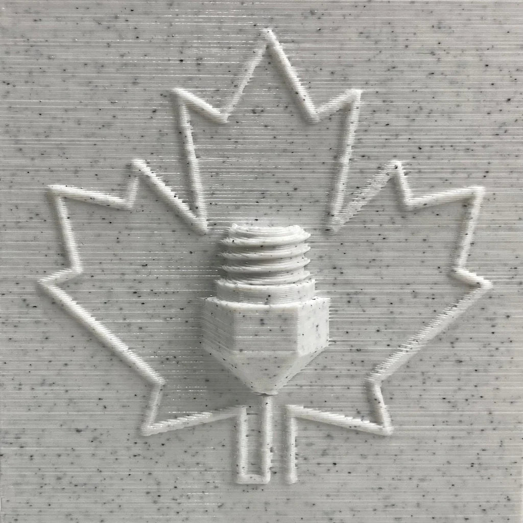 Canadian Filaments PLA - White Marble - 1.75mm / 1 kg