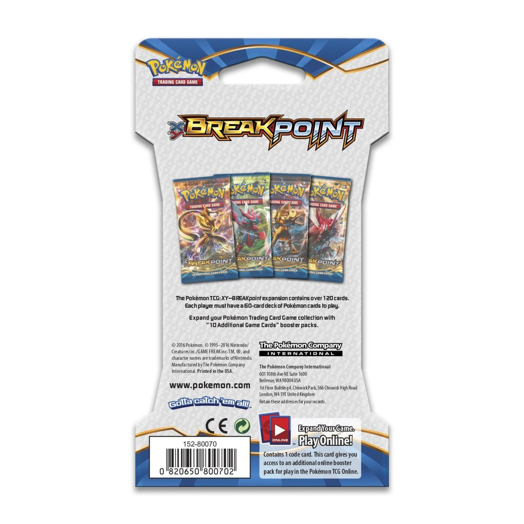 Pokemon TCG: XY Breakpoint Sleeved Booster Pack