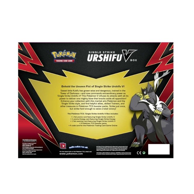 Pokemon TCG: Urshifu V: Single Strike Box