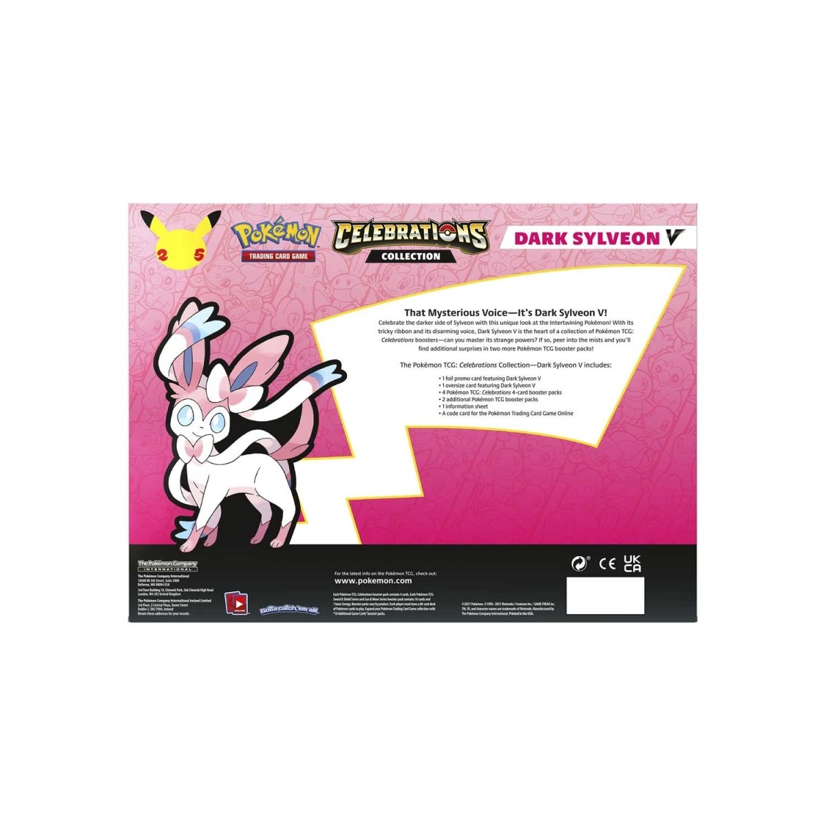 Pokemon TCG: Celebrations Collection | Dark Sylveon V