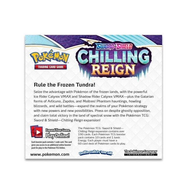 Pokemon TCG: Chilling Reign Booster Box