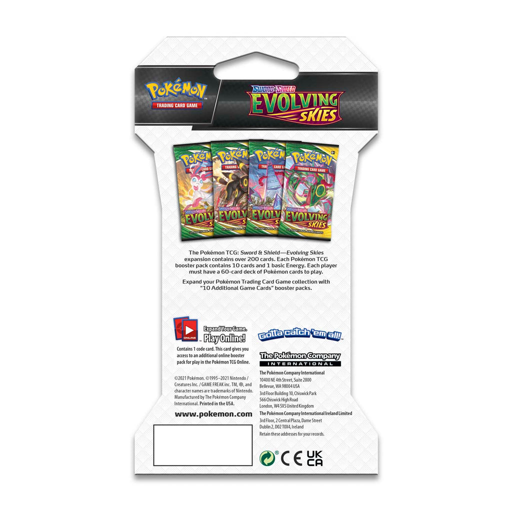 Pokemon TCG: Evolving Skies Sleeved Booster Pack