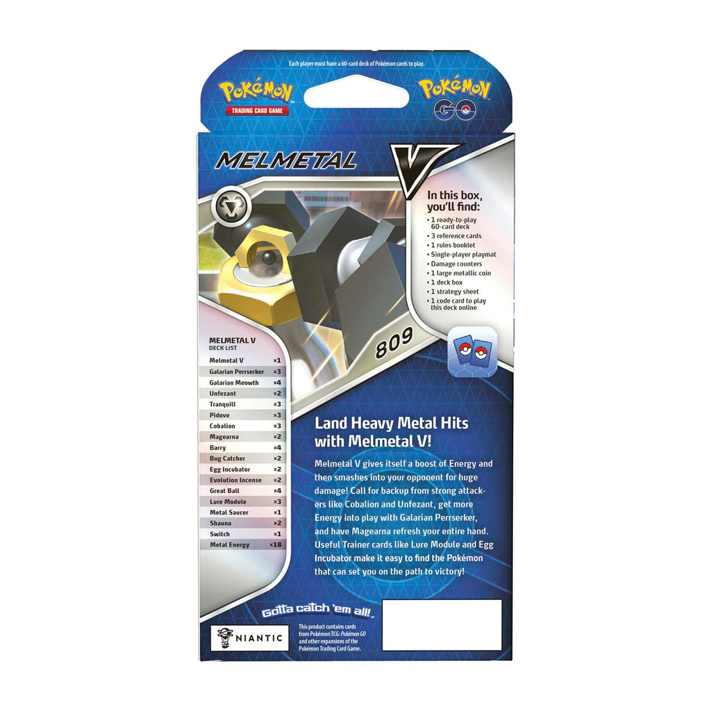 Pokemon TCG: Pokemon Go | Melmetal V Battle Deck