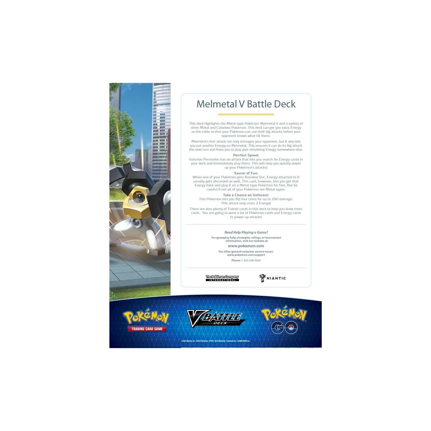 Pokemon TCG: Pokemon Go | Melmetal V Battle Deck