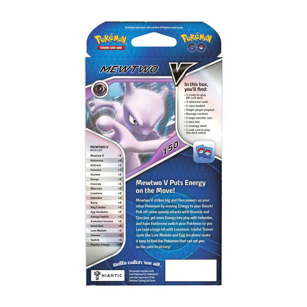 Pokemon TCG: Pokemon Go | Mewtwo V Battle Deck