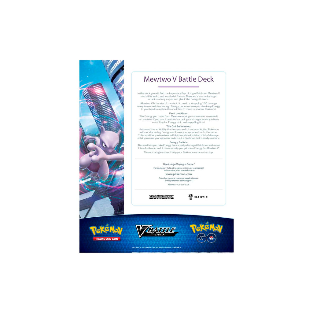 Pokemon TCG: Pokemon Go | Mewtwo V Battle Deck