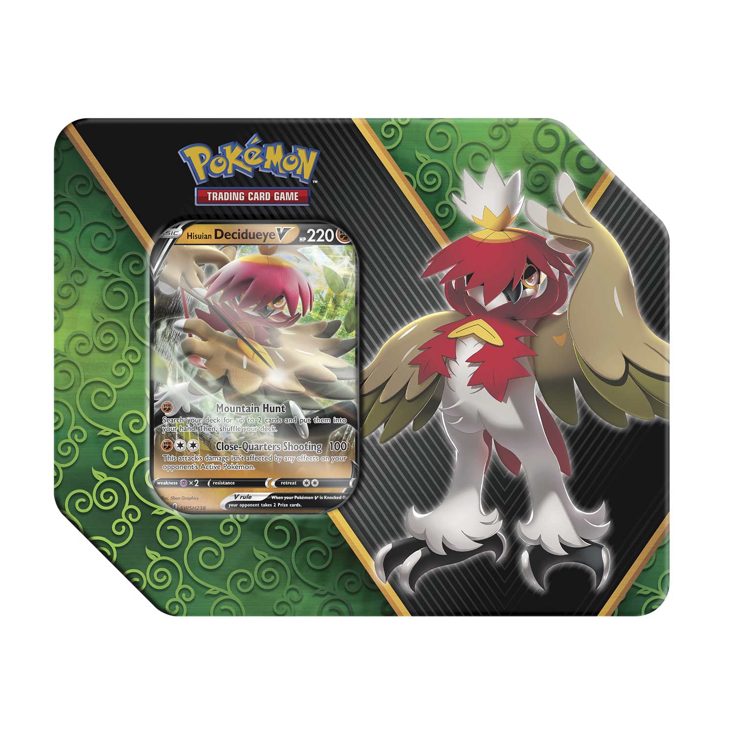 Pokemon TCG: Divergent Powers Tin (Decidueye)