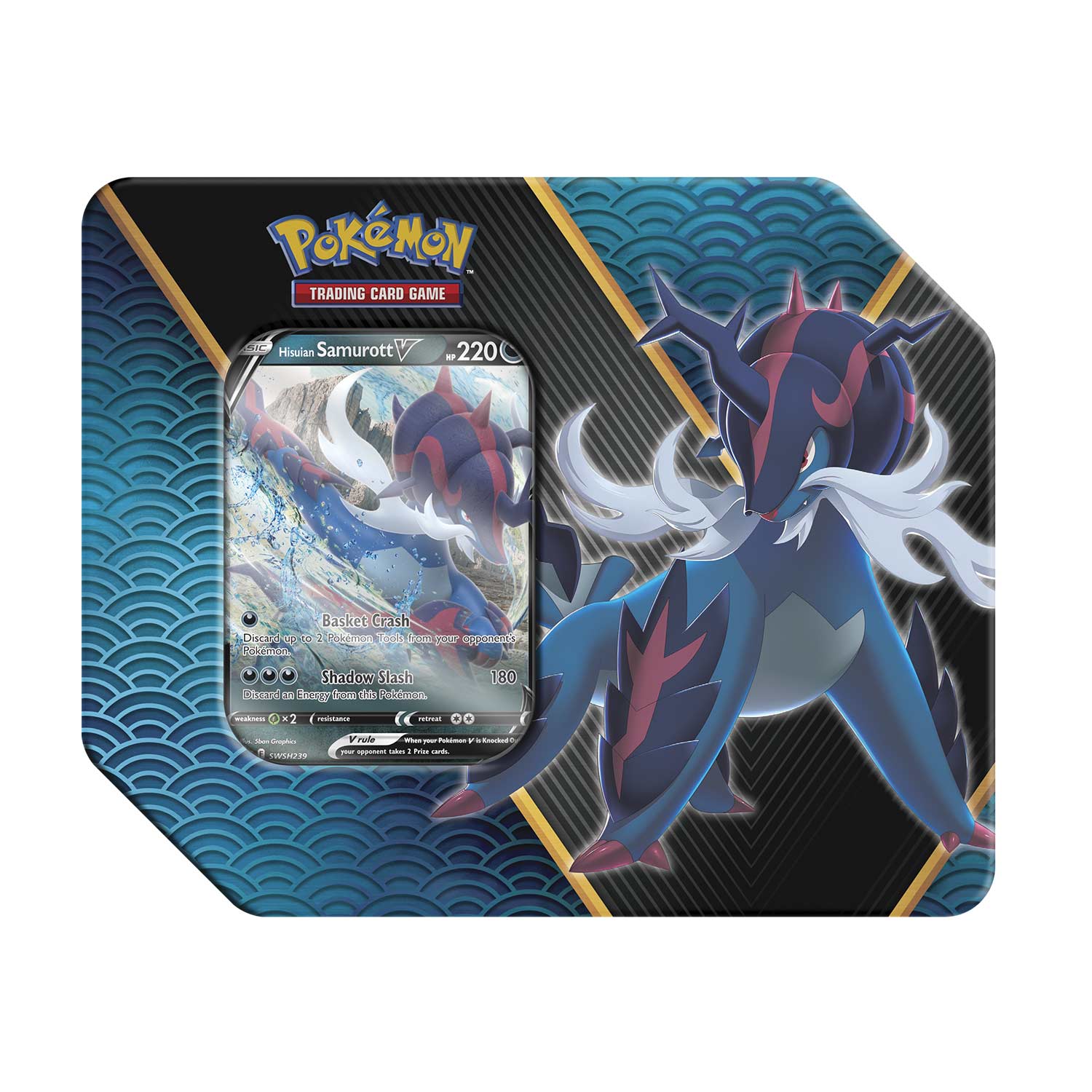 Pokemon TCG: Divergent Powers Tin (Samurott)