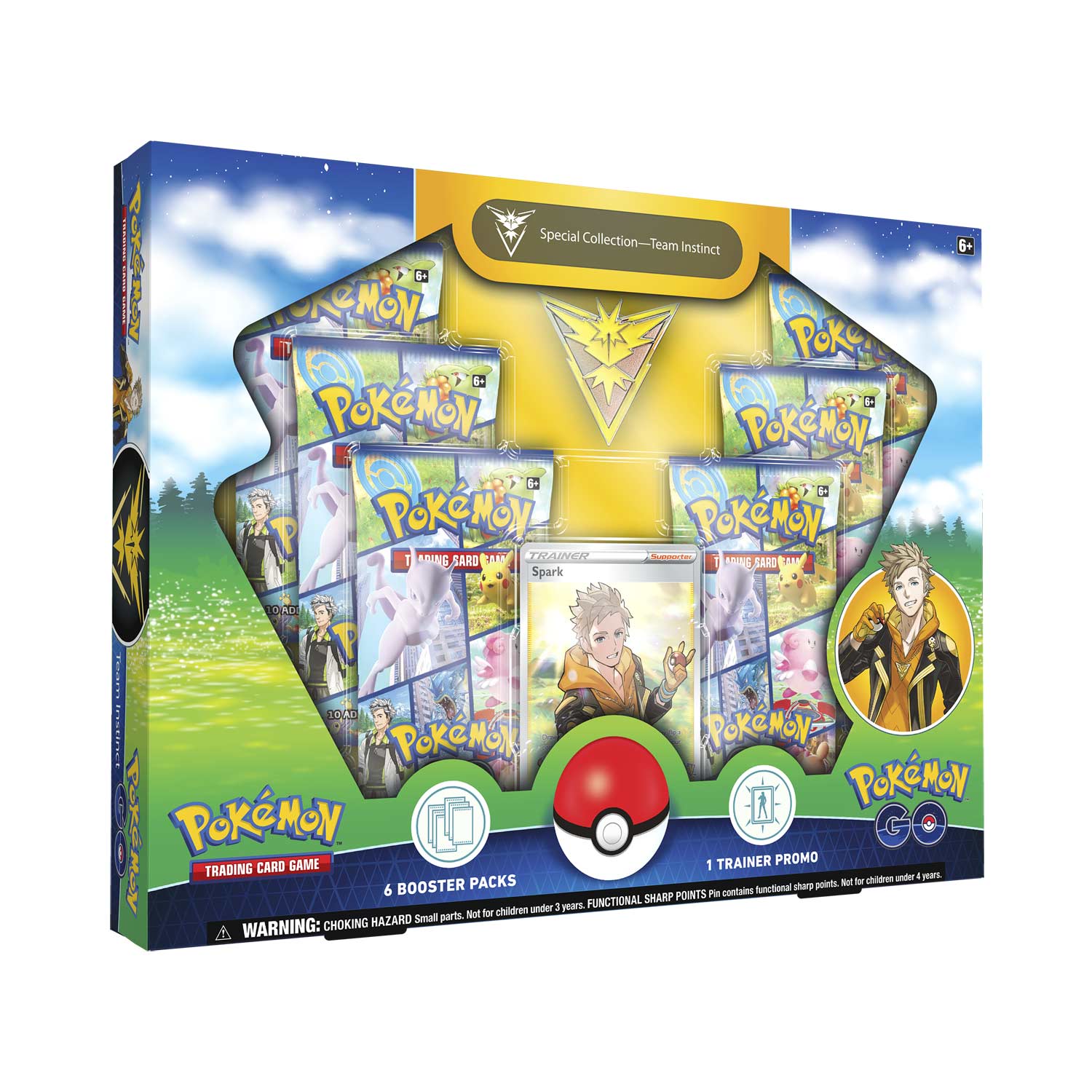 Team Instinct Collection Box is shown.