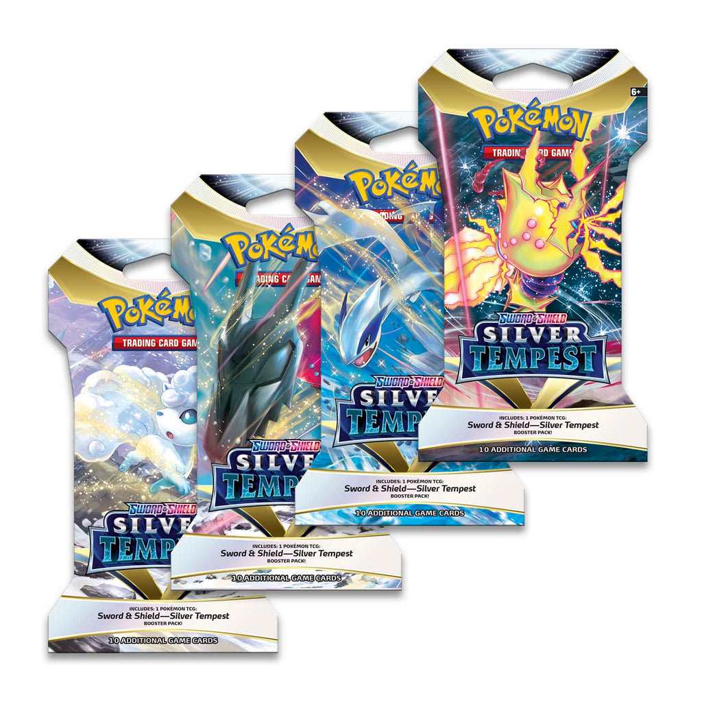 Four possible pack arts are available: Alolan Vulpix, Regidrago, Regileiki, and Lugia
