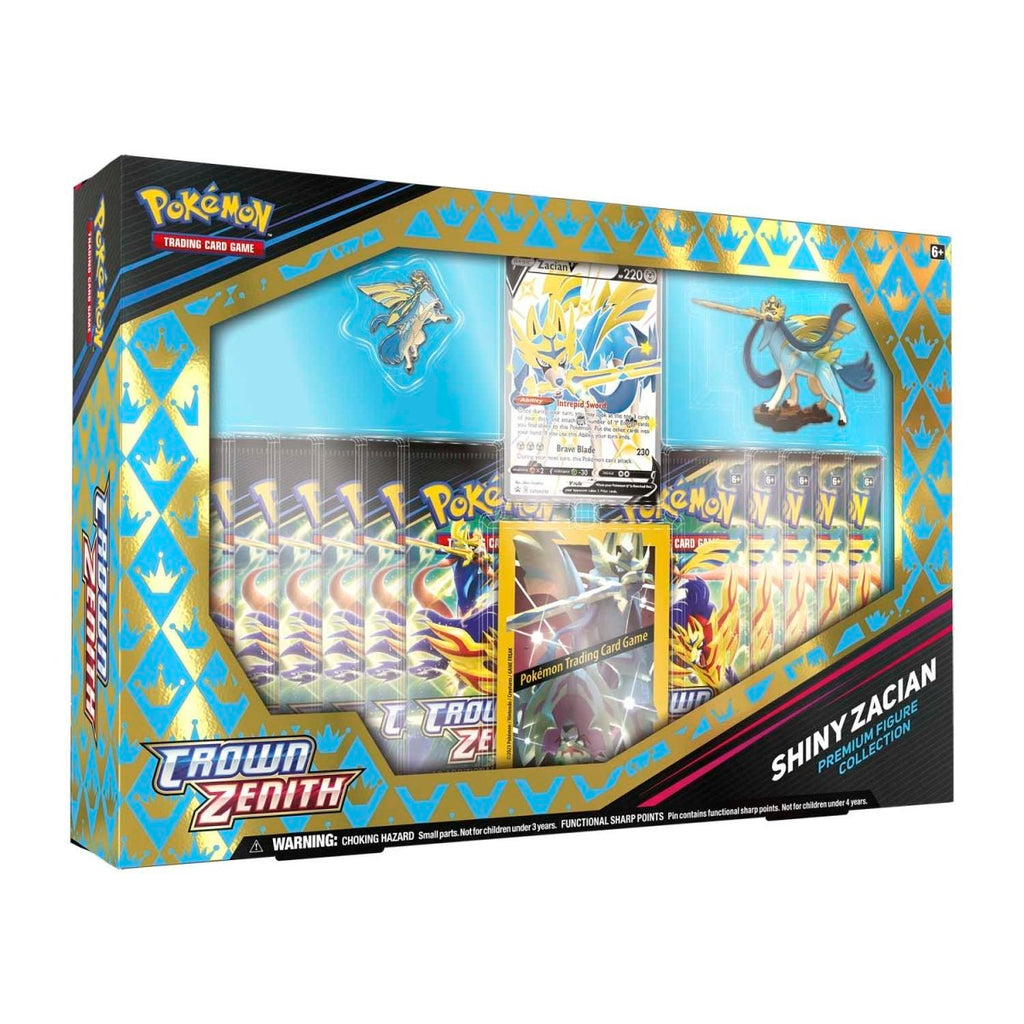 Pokemon TCG: Crown Zenith Premium Figure Collection (Shiny Zacian)