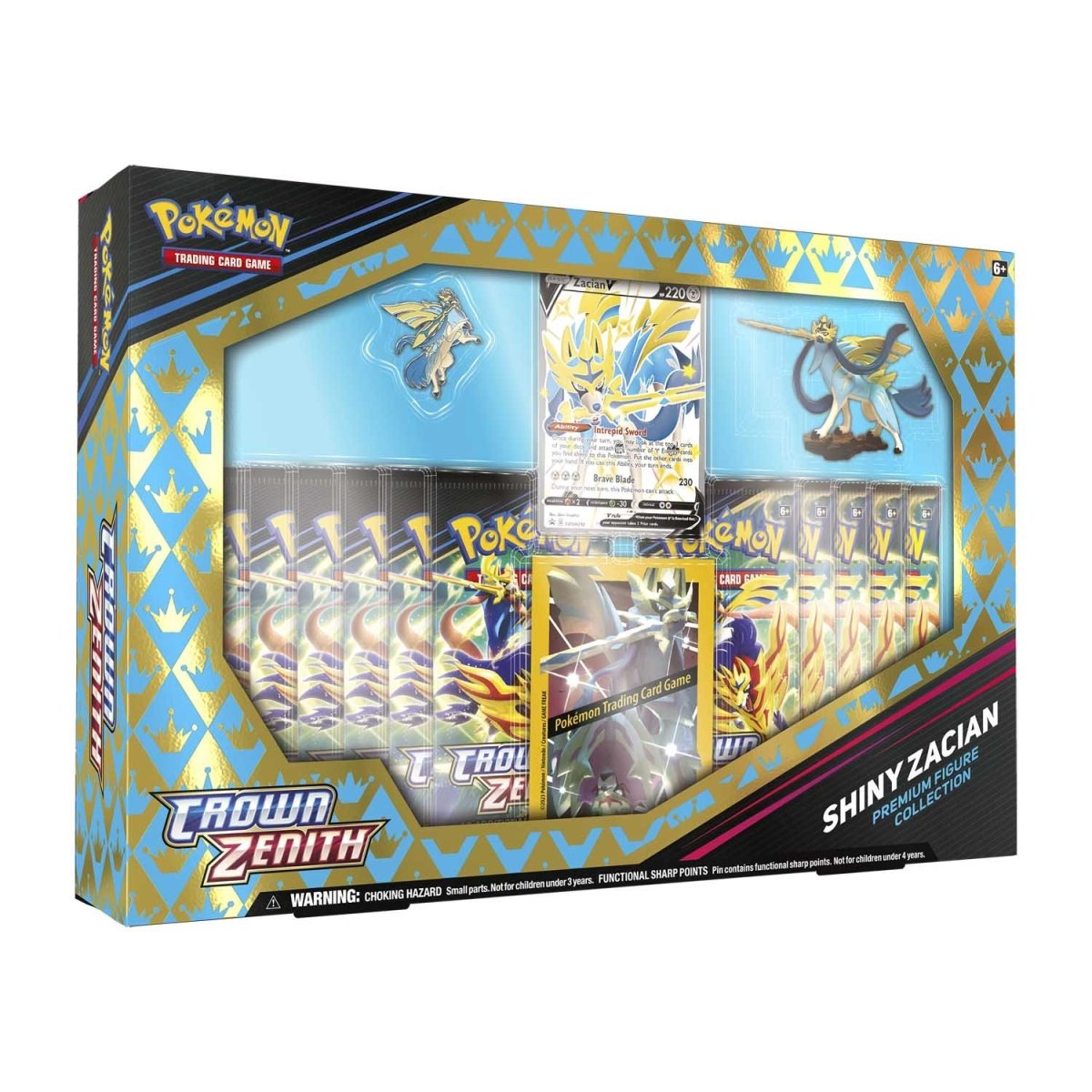 Pokemon TCG: Crown Zenith Premium Figure Collection (Shiny Zacian)