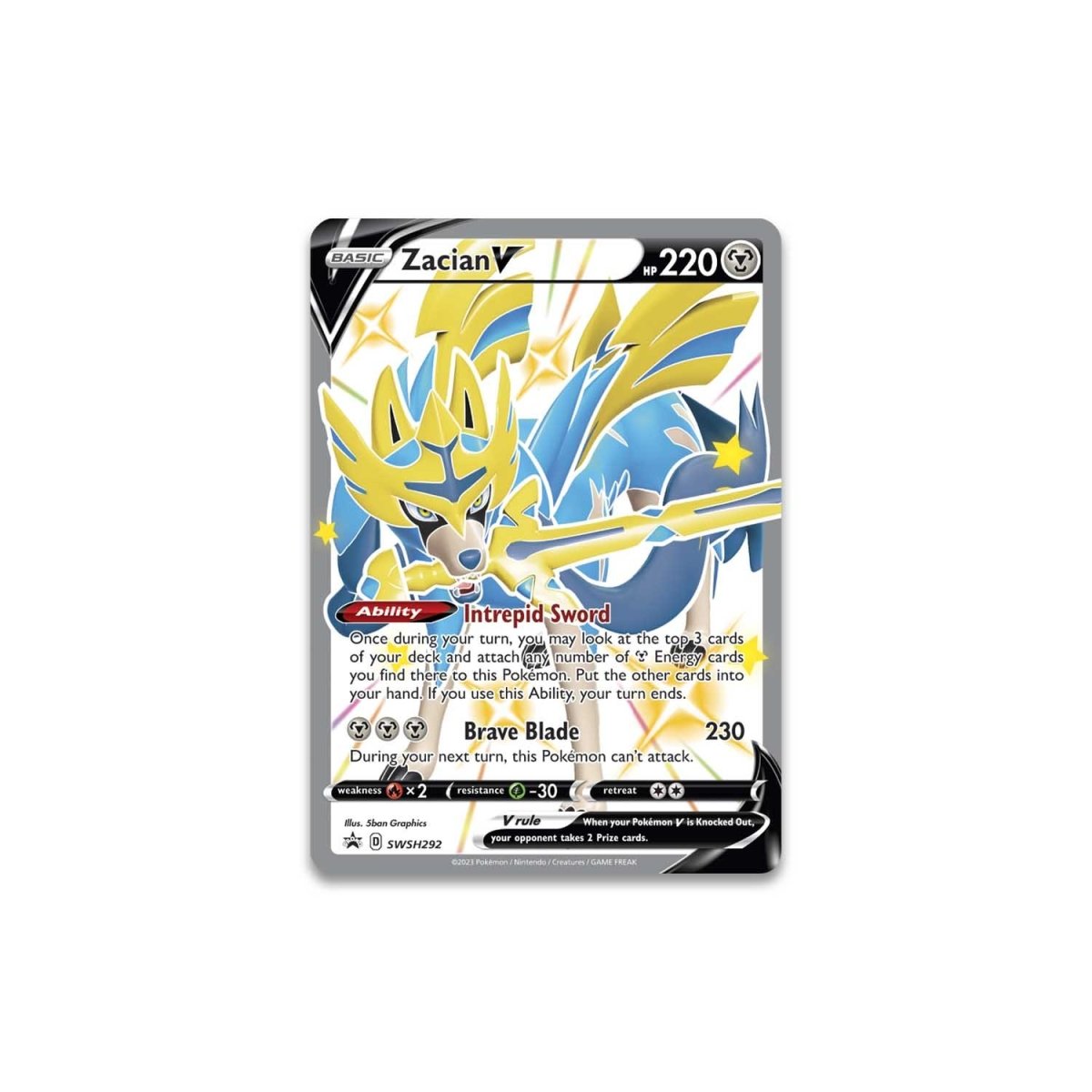 Pokemon TCG: Crown Zenith Premium Figure Collection (Shiny Zacian)