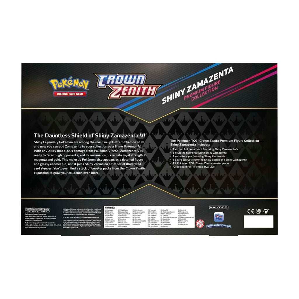 Pokemon TCG: Crown Zenith Premium Figure Collection (Shiny Zamazenta)